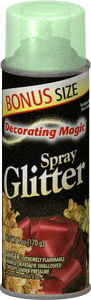 Green Spray Glitter